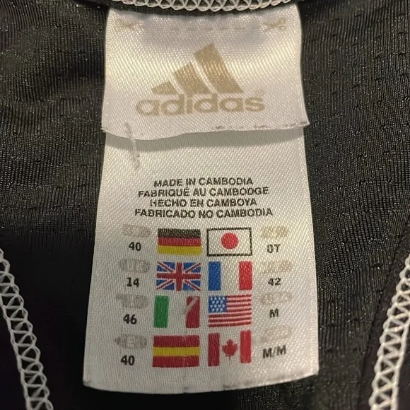 ADIDAS Climalite Black Logo Athletic Sport Top, Women’s Medium - Picture 5 of 7